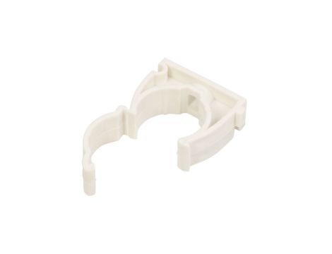Uchwyt zamknięty do rur gładkich UZ 25 biały 68045 /100szt./