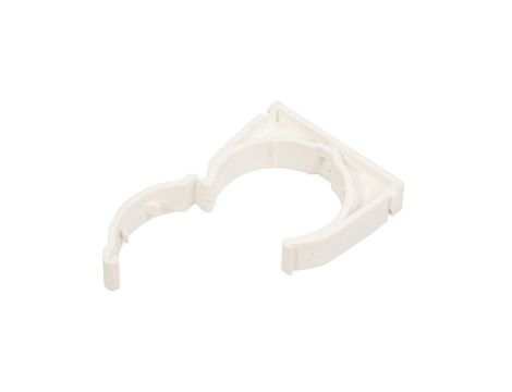 Uchwyt zamknięty do rur 47mm biały UZE-47 /50szt./