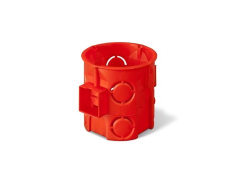 Puszka podtynkowa 60mm głęboka łączeniowa czerwona PK-60 0285-00/60szt./