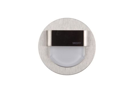 Oprawa przyschodowa RUEDA LED Light 10 V DC 0,8 W IP 20 6500 K szlif Inox