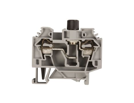 Złączka bezpiecznikowa 6mm2 szary 10A G 5x 20mm DIN 35mm 282-122