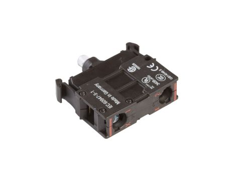 Oprawka z LED czerwona 230V AC M22-LED230-R 216564