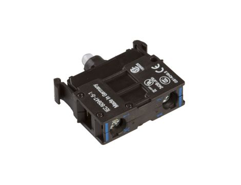 Oprawka z LED niebieska 12-30V AC/DC M22-LED-B 218057