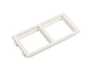 Simon Connect Ramka CIMA podwójna 2xK45 pozioma czysta biel S66/9