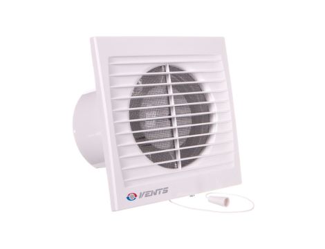 Wentylator łazienkowy fi 100 230V 14W 95m3/h 35dB ścienny wyłącznikiem sznurkowym (STYL WP) 100SV