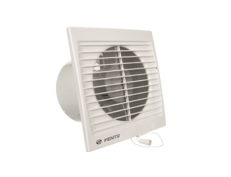 Wentylator domowy fi 125 230V 16W 180m3/h 35dB ścienny z wyłącznikiem sznurkowym (STYL WP) 125SV