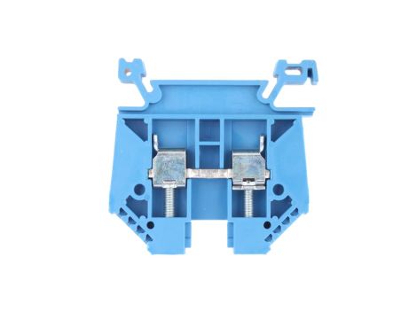 Złączka szynowa 2-przewodowa 6mm2 niebieska EURO 6/35 43401BL