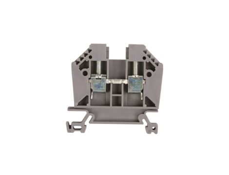 Złączka szynowa 2-przewodowa 6mm2 szara EURO 6/35 43401