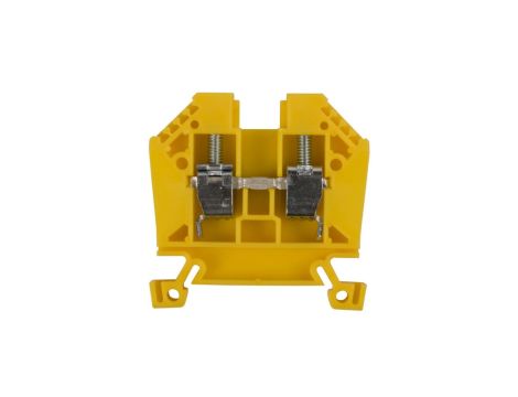 Złączka szynowa 2-przewodowa 10mm2 żółta EURO 10/35 43402N