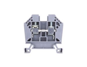 Złączka szynowa 2-przewodowa 10mm2 szara EURO 43402