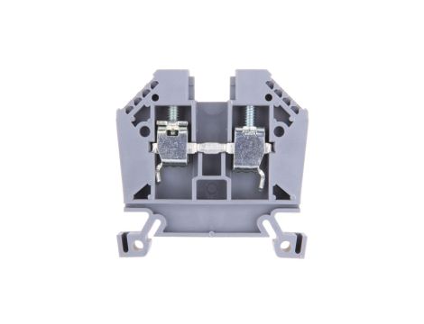 Złączka szynowa 2-przewodowa 10mm2 szara EURO 43402