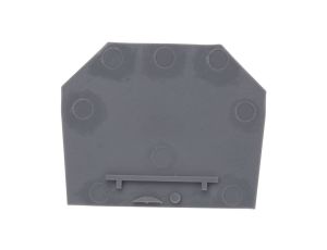 Płytka końcowa do złączek gwintowych 2,5-4,0 szara 43015 /100szt./