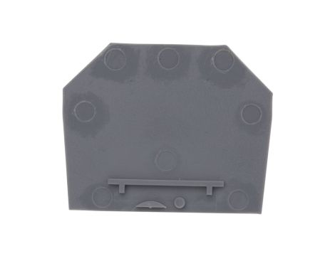 Płytka końcowa do złączek gwintowych 2,5-4,0 szara 43015 /100szt./