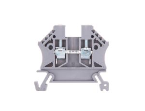 Złączka szynowa 2-przewodowa 2,5mm2 szara EURO 43408