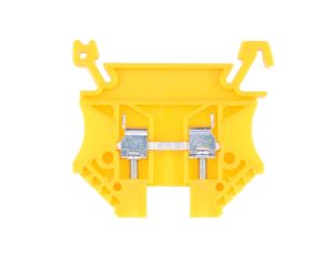 Złączka szynowa 2-przewodowa 2,5mm2 żółta EURO 43408N