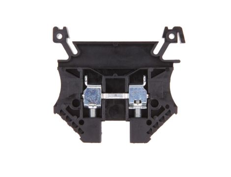 Złączka szynowa 2-przewodowa 4mm2 czarna EURO 43409BK