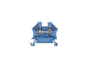 Złączka szynowa 2-przewodowa 2,5mm2 niebieska EURO 43408BL