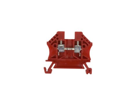 Złączka szynowa 2-przewodowa 2,5mm2 czerwona EURO 43408RD