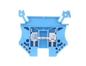 Złączka szynowa 2-przewodowa 4mm2 niebieska EURO 43409BL