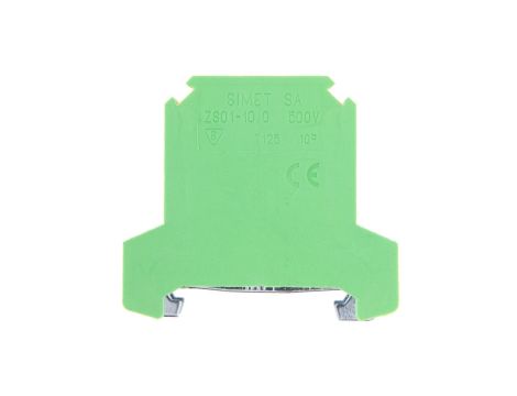 Złączka szynowa ochronna 10mm2 zielono-żółta ZSO 1-10.0 14503319