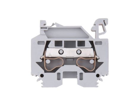 Złączka szynowa 2-przewodowa 10mm2 szara 284-101