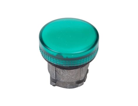 Główka lampki sygnalizacyjnej 22mm zielona ZB4BV03