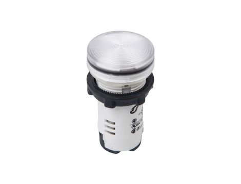 Lampka sygnalizacyjna 22mm biała 230V AC XB7EV07MP