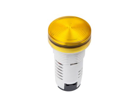 Lampka sygnalizacyjna 22mm żółta 24V AC/DC LED XB7EV05BP