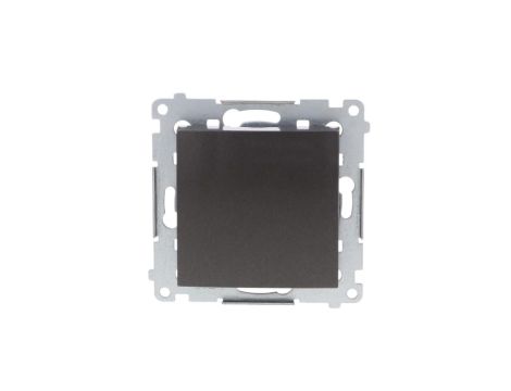 Simon 54 Łącznik jednobiegunowy, szybkozłącza, antracyt DW1.01/48