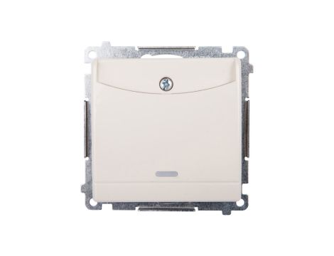 Simon 54 Łącznik hotelowy podwójny kremowy DWH2.01/41