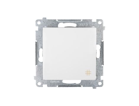 Simon 54 Łącznik krzyżowy, szybkozłącza, biały DW7.01/11