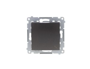 Simon 54 Łącznik schodowy, szybkozłącza, antracyt DW6.01/48