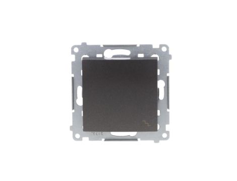 Simon 54 Łącznik schodowy, szybkozłącza, antracyt DW6.01/48