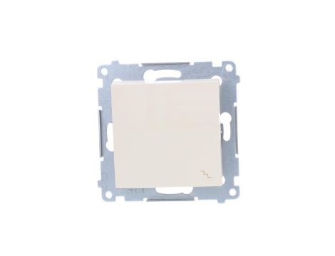 Simon 54 Łącznik schodowy, szybkozłącza, kremowy DW6.01/41