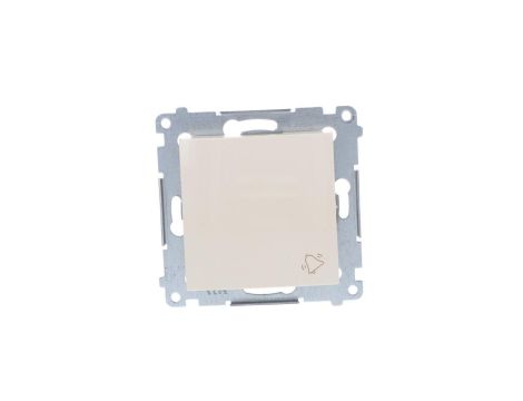 Simon 54 Przycisk /dzwonek/, szybkozłącza, kremowy DD1.01/41