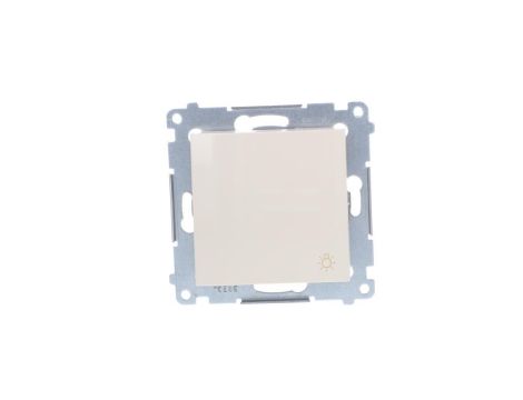 Simon 54 Przycisk /światło/, szybkozłącza, kremowy DS1.01/41