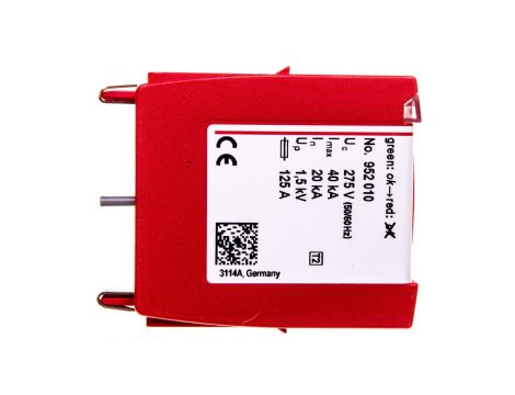 Akcesoria: moduł ochrony ogranicznika przepięć Typ 2 20kA 1,5kV DG MOD 275 952010