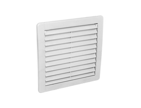 Kratka wentylacyjna 150x150mm IP44 szara 034834