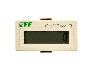Licznik impulsów 4-30V DC 8 znaków cyfrowy tablicowy 48x24mm CLI-11T-24V