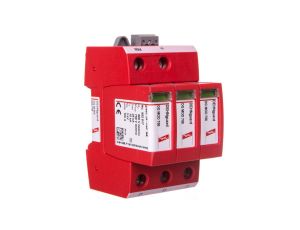 Ogranicznik przepięć Typ T2 3P 15kA 3kV ( napiecięcie znamionowe warystora Umov = 750V AC, do IT 500) DEHNguard M WE 600 FM 95