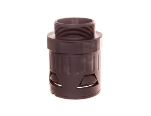 Dławnica do węża osłonowego M50 IP68 SILVYN KLICK-GM 50x1,5 szara 55501090