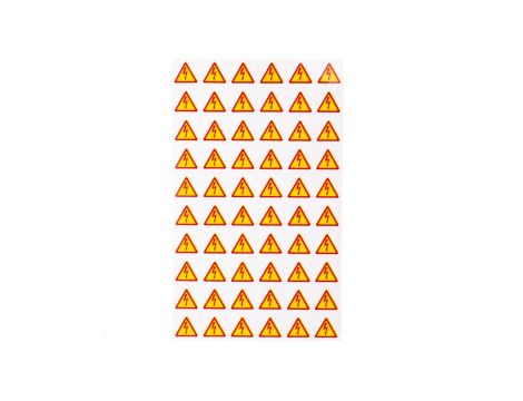 Znaki samoprzylepne ZS 12/BL E04ZP-02030200400