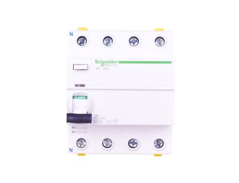 Wyłącznik różnicowoprądowy 4P 40A 0,03A typ A iID A9Z21440