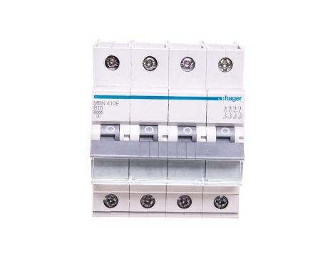 Wyłącznik nadprądowy 4P B 10A 6kA AC MBN410E