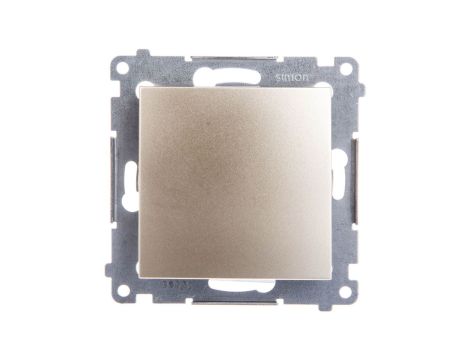 Simon 54 Przycisk pojedynczy złoty mat DP1A.01/44