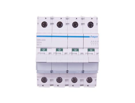 Rozłącznik modułowy 125A 4P SBN499