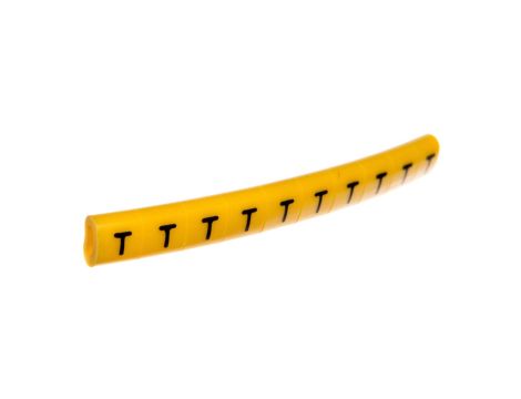 Oznacznik przewodów OZ-0/T żółty E04ZP-01020104200 /100szt./