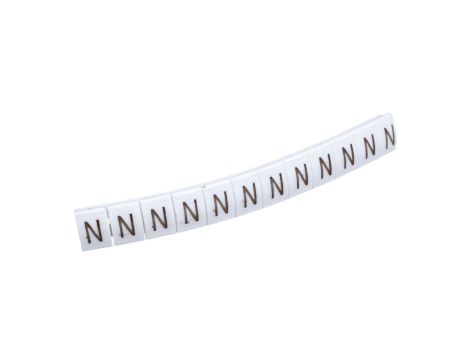 Oznacznik biały symbole DK 1/Z5 /N/ 89296006 /100szt./
