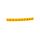 Oznacznik do złączek EZ-6/1-10 żółty R34RR-02050102500 /100szt./