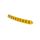 Oznacznik przewodów OZ-1/Q żółty E04ZP-01020203900 /100szt./